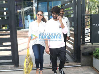 Photos: Shahid Kapoor and Mira Rajput spotted at Yauatcha in BKC