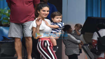 Photos: Sunny Leone snapped in Juhu