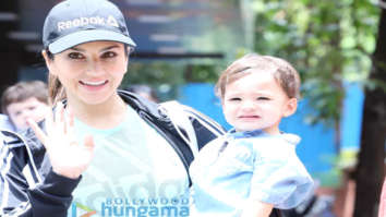 Photos: Sunny Leone snapped with kids at Juhu