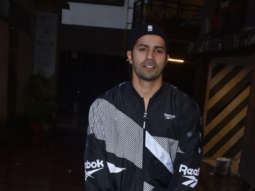 Photos: Varun Dhawan and Vatsal Sheth snapped outside the gym