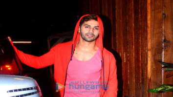 Photos: Varun Dhawan snapped at the gym in Juhu