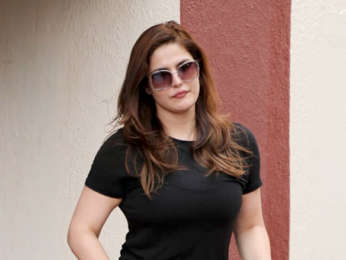Photos: Zareen Khan spotted at the Pilates gym