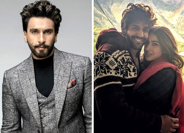 Ranveer Singh teases Love Aaj Kal 2 pair Kartik Aaryan and Sara Ali Khan Ranveer Singh teases Love Aaj Kal 2 pair Kartik Aaryan and Sara Ali Khan