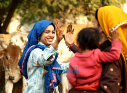 On The Sets from the movie Saand Ki Aankh