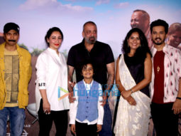 Photos: Sanjay Dutt and Manyata Dutt snapped attending the trailer launch of his Marathi film BABA