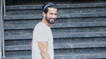 Shahid Kapoor snapped at the gym