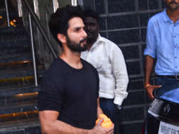 Shahid Kapoor spotted for post Gym session in Juhu