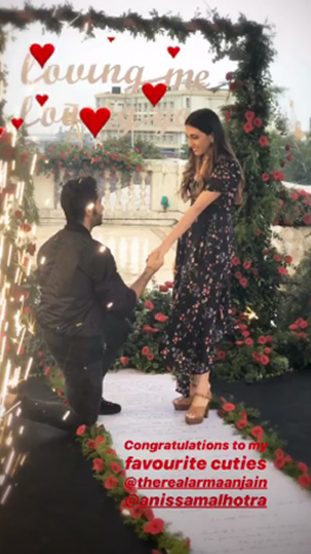 Woah! Karisma Kapoor congratulates newly engaged couple actor Armaan Jain and Anissa Malhotra