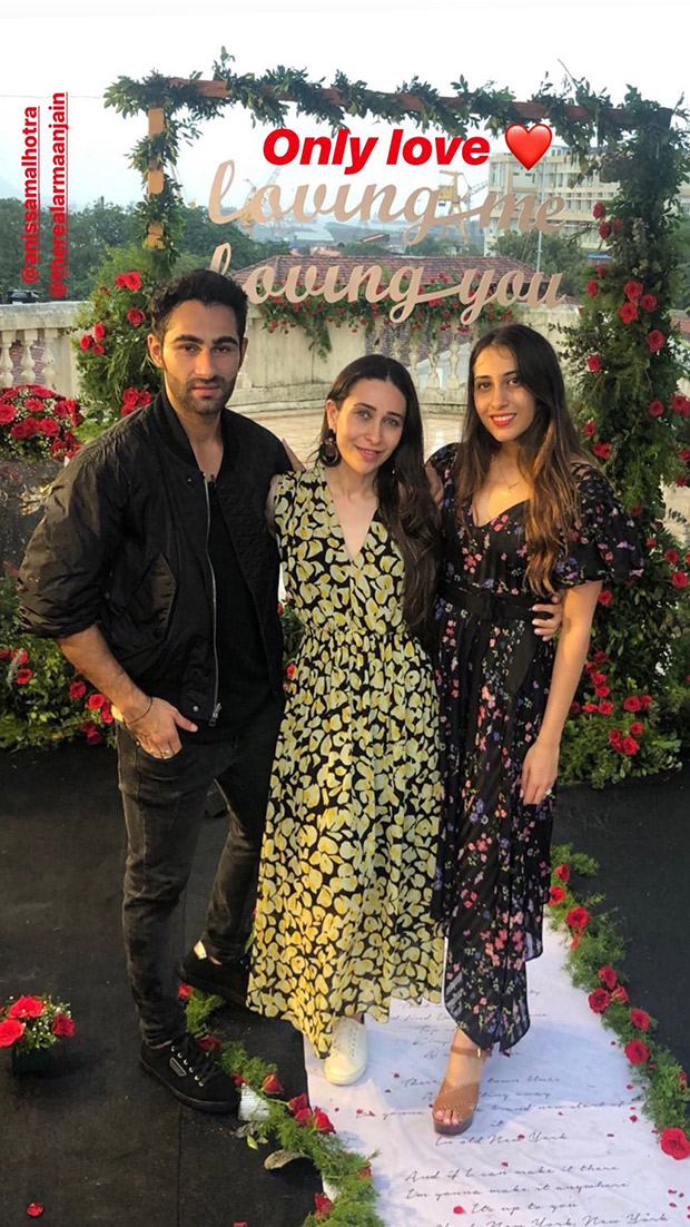 Woah! Karisma Kapoor congratulates newly engaged couple actor Armaan Jain and Anissa Malhotra