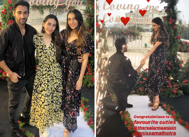 Woah! Karisma Kapoor congratulates newly engaged couple actor Armaan Jain and Anissa Malhotra
