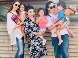 Kareena Kapoor Khan and Soha Ali Khan spend time together with their children Taimur Ali Khan and Inaaya Kemmu!