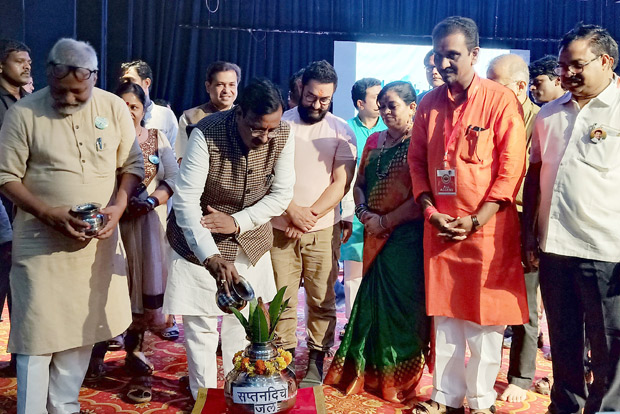 Aamir Khan launches the Mission Shakti sports initiative 