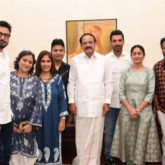 Batla House: John Abraham, Mrunal Thakur, Nikkhil Advani meet Vice President Venkaiah Naidu in New Delhi