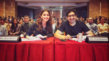 Brahmastra duo Alia Bhatt and Ayan Mukerji go back to school