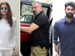 Cast of Sadak 2 Alia Bhatt, Sanjay Dutt and Aditya Roy Kapur meet Mahesh Bhatt