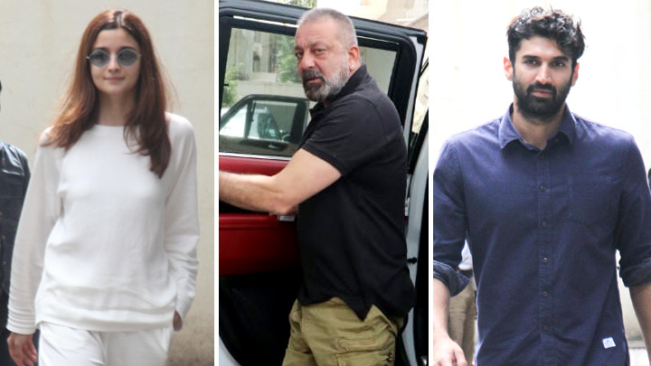Cast of Sadak 2 Alia Bhatt, Sanjay Dutt and Aditya Roy Kapur meet Mahesh Bhatt