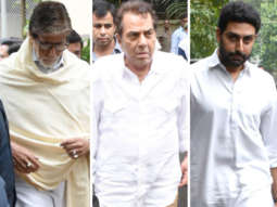 Celebs attend Hrithik Roshan’s grandfather J.Om Prakash’s funeral Part 2