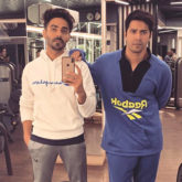 From co-stars to gym buddies, Varun Dhawan and Aparshakti Khurrana have got their swag on in this selfie