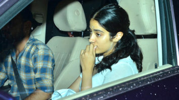 Janhvi Kapoor snapped in Versova