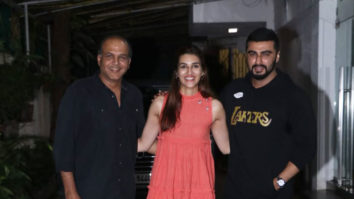 Kriti Sanon & Arjun Kapoor spotted at Sunny Super Sound