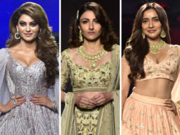 LFW: Urvashi Rautela, Soha, Neha and Genelia on ramp for Masumi, Kavita, Kraft Corridor & Saroj Jalan show
