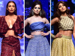 Lakme Fashion Week 2019: Malaika Arora, Kangana Ranaut and Shilpa Shetty bring festive glamour and timeless elegance to the ramp