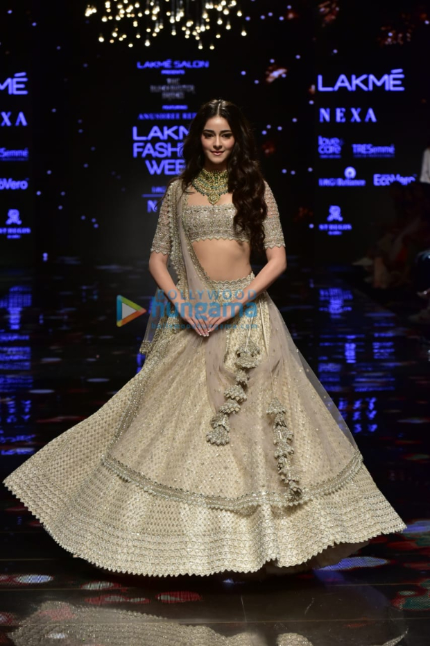 Lakme Fashion Week Winter/Festive 2019: Ananya Panday makes stunning ramp debut for Arpita Mehta and Anushree Reddy