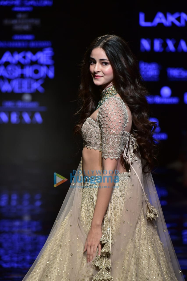 Lakme Fashion Week Winter/Festive 2019: Ananya Panday makes stunning ramp debut for Arpita Mehta and Anushree Reddy