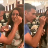 Mission Mangal: This video of Akshay Kumar turning make-up artist for Sonakshi Sinha is hilarious