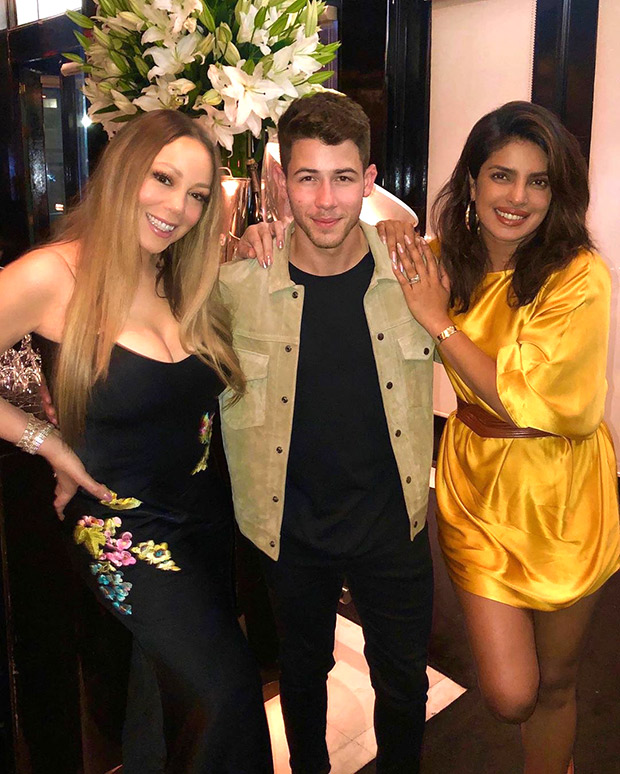 Music legend Mariah Carey jokes she is starting a band with Priyanka Chopra and Nick Jonas
