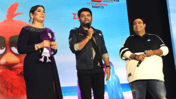 PC of the Angry Birds Movie 2 with Kapil Sharma, Kiku Sharda & Archana Puran Singh