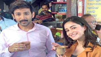 On The Sets Of The Movie Pati Patni Aur Woh