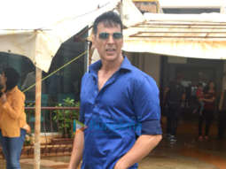 Photos: Akshay Kumar snapped during Mission Mangal interviews