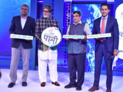 Photos: Amitabh Bachchan snapped attending the Mission Paani campaign