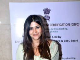 Photos: Ekta Kapoor, Prasoon Joshi, Ramesh S Taurani and others unveils the new look and certificate design of CBFC (Central Board of Film Certification)