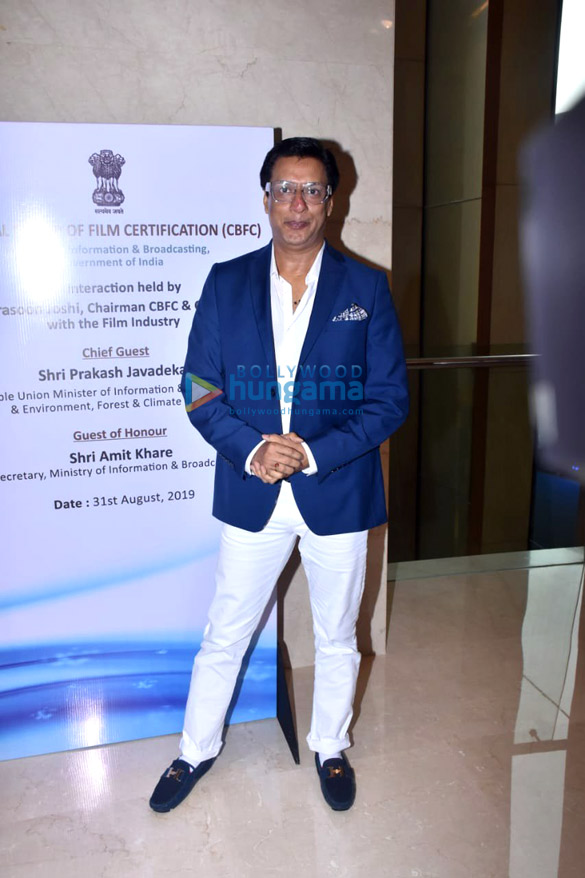 photos ekta kapoor prasoon joshi ramesh s taurani and others unveils the new look and certificate design of cbfc central board of film certification 10