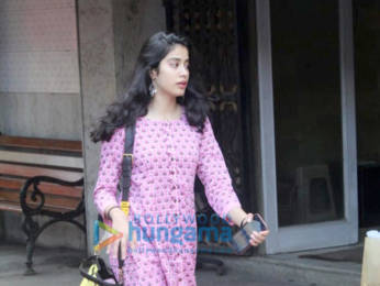 Photos: Janhvi Kapoor and her trainer Namrata Purohit spotted at Pilates studio