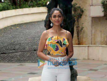 Photos: John Abraham, Mrunal Thakur and Nikhil Advani snapped promoting their film Batla House at Radio City office in Bandra