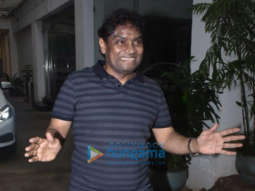 Photos: Johny Lever and Kriti Sanon snapped at a dubbing studio in Juhu