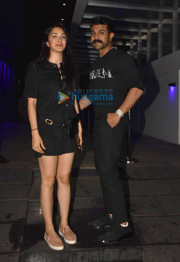 photos kiara advani and ram charan spotted at hakkasan in bandra 3