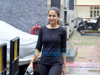 Photos: Malaika Arora and Amrita Arora snapped at I Think Fitness in Bandra