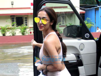Photos: Malaika Arora snapped at I Think Fitness in Bandra