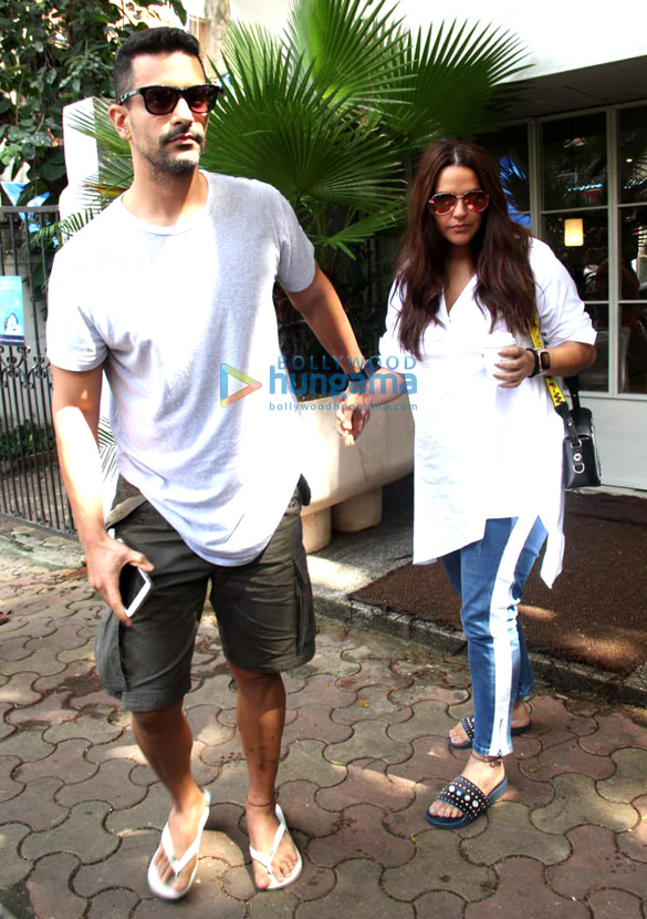 Photos: Neha Dhupia and Angad Bedi spotted at Sequel Cafe in Bandra Photos: Neha Dhupia and Angad Bedi spotted at Sequel Cafe in Bandra