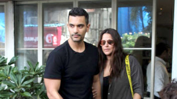 Photos: Neha Dhupia and Anged Bedi spotted at Sequel