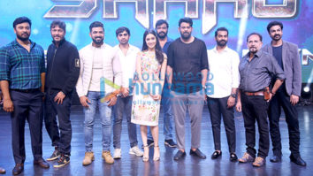 Photos: Prabhas, Shraddha Kapoor, Chunky Pandey and others snapped at the press meet of Saaho