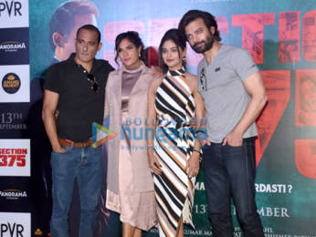 Photos Richa Chadda, Akshaye Khanna and others snapped at Section 375 trailer launch