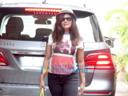 Photos: Richa Chadda spotted at a salon in Bandra