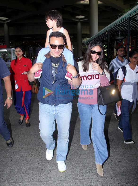 photos saif ali khan and kareena kapoor khan snapped at the airport 2