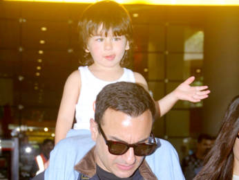 Photos: Saif Ali Khan and Kareena Kapoor Khan snapped at the airport