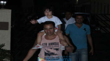 Photos: Saif Ali Khan and Taimur Ali Khan spotted at the gym